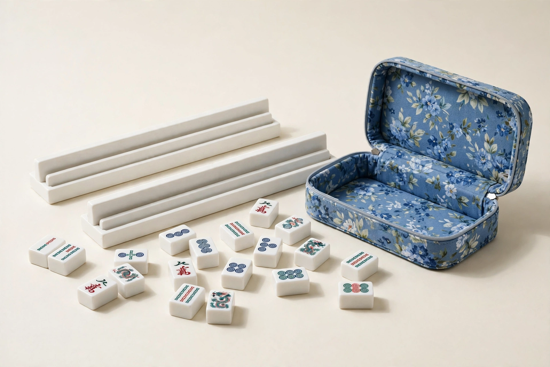Yellow Mountain Imports American Set — Blue Calico - product illustration